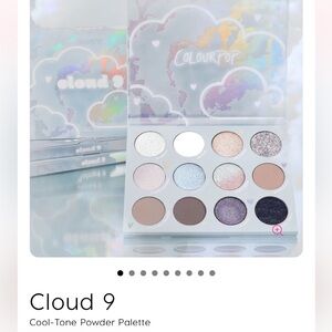💝Host Pick💝NIB Colourpop Cloud 9 Eyeshadow Swatches